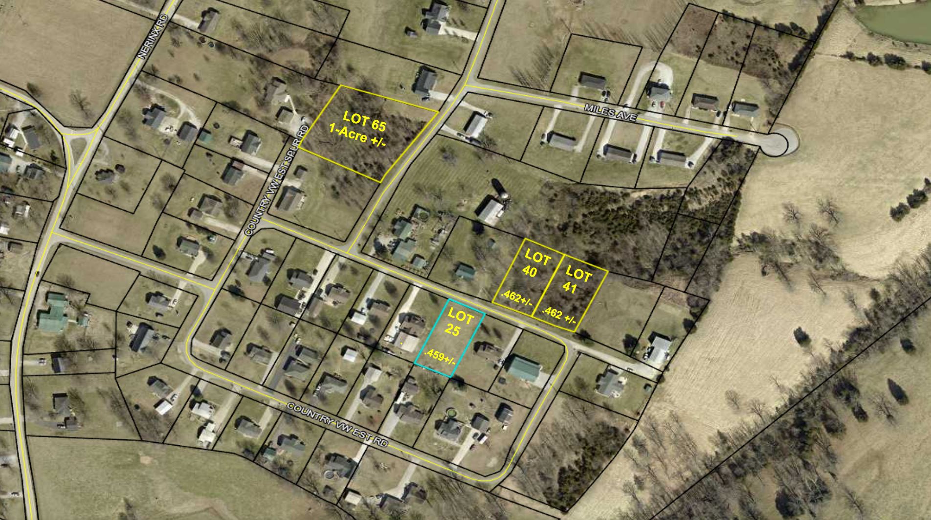 3 Lots in Country View Estates – Loretto